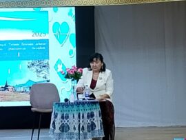 «Д.Т.Брыскаев аатынан Амматааҕы участковай балыыһа» саҥа кинигэ сүрэхтэниитэ — Олунньу 27 күнүгэр Мындаҕаайытааҕы норуот айымньытын дьиэтигэр «Д.Т.Брыскаев аатынан Амматааҕы участковай балыыһа» саҥа кинигэ сүрэхтэниитэ буолан ааста. Кинигэни АУБ үлэһиттэрэ Захарова М.С,,Старостина М.И.,Фомина П.И.хомуйан оҥордулар. Кинигэ «Дани-Алмас» типографияҕа 34 экз. бэчээтэммит.Кинигэ альбом форматынан элбэх хаартыскалаах, 40тан тахса ахтыы киирбит.5 түһүмэҕинэн балыыһа историята, Д.Т.Брыскаев,үлэһиттэр ахтыылара,саҥа балыыһа тутуутун хаартыскалара киирбиттэр. Тэрээһиҥҥэ Чурапчыттан СР доруобуйатын үтүөлээх үлэһитэ, Чурапчы [&hellip;]